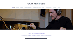 Desktop Screenshot of garyfrymusic.com